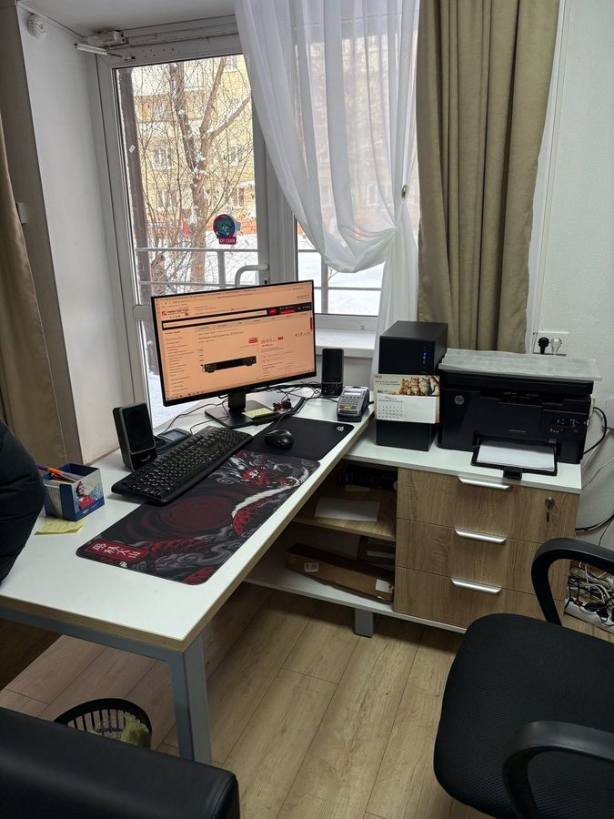 Рабочее место с угловым столом — ShkrobotS, Челябинск